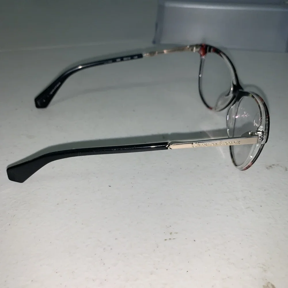 Christian Lacroix Eyeglasses, Frames‎ Only, CL1102 090, 53-14-140, Black Multi